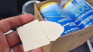 How To Cut a Paint Chip off Wall for Touch Up Painting and Color Match [upl. by Trotter603]