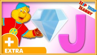 The Letter J  ABC Songs For Kids  Hip Hop Harry [upl. by Mohandis29]