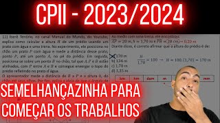 Colégio Pedro II CPII 20232024  Questão 11 [upl. by Sion]