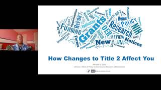 How Changes to Title 2 Code of Federal Regulations Affect You [upl. by Legnaesoj]