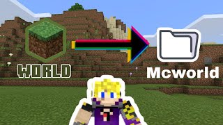 Easiest Way to Convert your World into MCWORLD [upl. by Dodge]