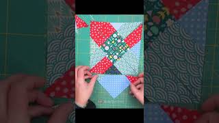 Easy Disappearing 9 Patch Quilt Block [upl. by Nilorac]