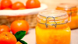 Cómo hacer auténtica Mermelada casera de naranja mandarina RECETA COCINA 🍋🍅 [upl. by Epps]