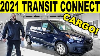 2021 Ford Transit Connect Cargo Van  FULL Exterior amp Interior REVIEW [upl. by Bard]