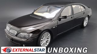 BMW 760Li E66 Individual 118 black Kyosho review [upl. by Rothenberg]