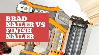 Brad Nailer Vs Finish Nailer – Discover The Difference [upl. by Hallimaj]