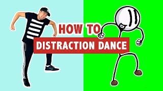 HOW TO DISTRACTION DANCE  HENRY STICKMIN DANCE TUTORIAL [upl. by Aleb]