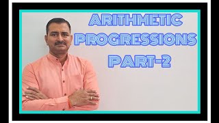 ARITHMETIC PROGRESSIONS  MATHS WITH VISHAL SIR [upl. by Otipaga266]