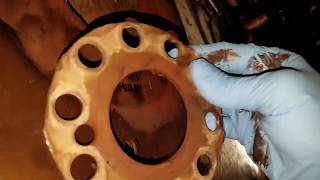 Ford F250 73L Flexplate Replacement [upl. by Alehs88]