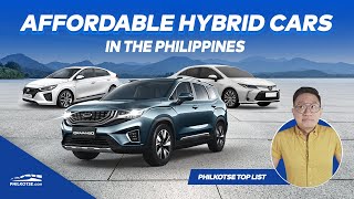 Affordable Hybrid Cars in the Philippines  Philkotse Top List [upl. by Dagley]