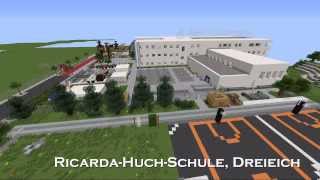 RicardaHuchSchule in Minecraft [upl. by Sisely]