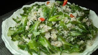 GINATAANG SIGARILYAS  Filipino Style Recipe [upl. by Fransen]