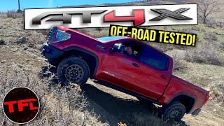 2023 GMC Sierra 1500 AT4X AEV First Dirt Is This the Most Capable OffRoad GMC Sierra Yet [upl. by Fira843]