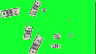 Falling money Green Screen [upl. by Jerrilyn716]