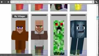 How to customize mob skins in minecraft [upl. by Uolymme405]