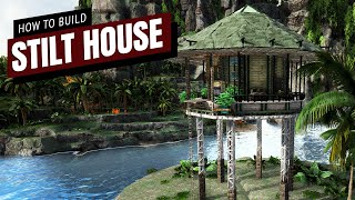 How To Build A Stilt House  Ark Survival Evolved [upl. by Alden]