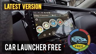 CAR LAUNCHER FREE  Latest Version Late 2020 for ANDROID HEAD UNIT [upl. by Guenna]