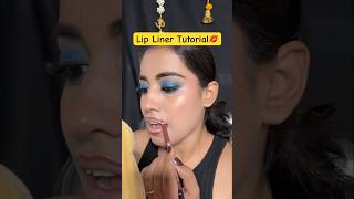 Lip Liner Tutorial shorts lipliner youtubeshorts [upl. by Ellenig273]