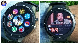 Cheapest Android SmartWatch  Gaming Test amp Review [upl. by Nairahcaz501]