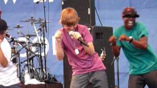 Justin Bieber  One Time  LIVE AT WE DAY 2009 TORONTO [upl. by Nnylesor]