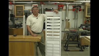 W004 How to Make Plantation Shutters by Chris DeHut [upl. by Nikita221]