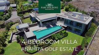 Luxury 4 Bedroom Sea View Villa at Anahita Golf Estate Mauritius [upl. by Nylirac]