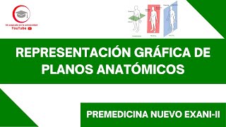 REPRESENTACIÓN GRÁFICA DE LOS PLANOS ANATÓMICOS  PREMEDICINA  EXANIII [upl. by Lladnar]