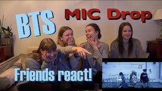 BTS quotMic Dropquot Steve Aoki Remix Reaction WITH FRIENDS ☆Leiona☆ [upl. by Nnylarak]