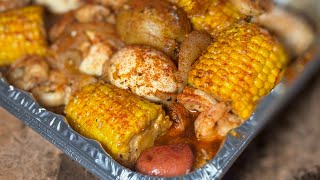 THE BEST SHRIMP BOIL RECIPE  HOW TO MAKE SEAFOOD BOIL [upl. by Ahseital]