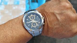 CITIZEN ECODRIVE GN4WS Mens Chronograph Wristwatch  REVIEW [upl. by Dionysus]