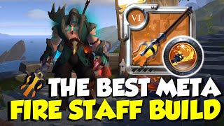 NEW META Fire Staff Build  Solo PvP  Albion Online 2023  Top Builds For Beginners [upl. by Ditter32]