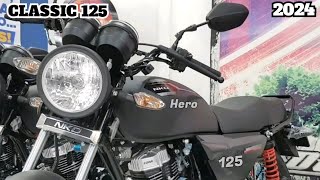 2024 All New Hero Classic 125 New Model Launch Soon  Hero New Bike Launch Date  Price amp Features [upl. by Krystle]