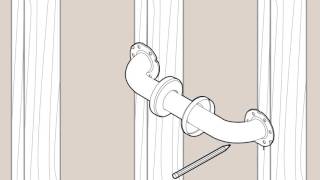 Grab Bar  Wall Stud Installation  Delta [upl. by Ennair]