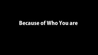 Because of Who You are Instrumental Worship Video w Lyrics [upl. by Roderigo748]