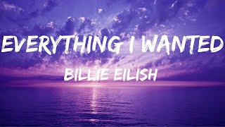 Billie Eilish  Everything I Wanted Lyrics [upl. by Assenahs]