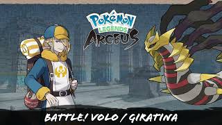 Battle Volo  Giratina • Pokémon Legends Arceus [upl. by Danielle]