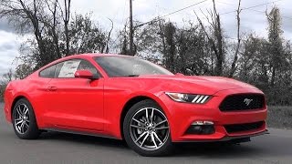 2017 Ford Mustang EcoBoost Review [upl. by Assirroc]