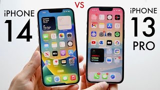 iPhone 14 Vs iPhone 13 Pro Comparison Review [upl. by Nikolas]