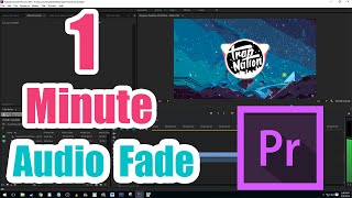 How to Fade Out Audio in Premiere Pro CC Fast Tutorial [upl. by Ennayhc]