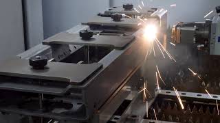 TRUMPF laser welding TruLaser Cell 5030 – laser welding with BrightLine Weld [upl. by Esdnil]