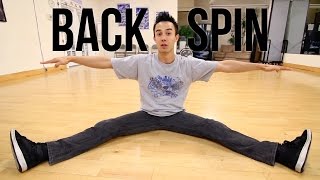 Learn How To Backspin  Power Move Basics  Beginner Breaking Tutorial [upl. by Loseff]