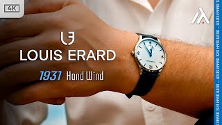 Louis Erard 1931 ETA Peseux 7001 Remonte Manual y sólo 74mm de Altura Chapeau Reloj mecánico [upl. by Chi]