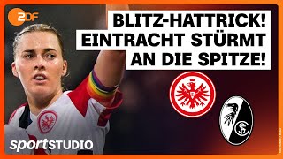 Eintracht Frankfurt – SC Freiburg  FrauenBundesliga 6 Spieltag Saison 202425  sportstudio [upl. by Ciri]