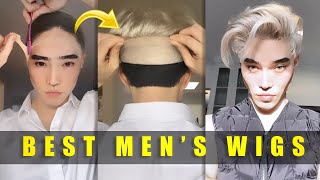 Introducing MoonFiber™ Mens Wigs  BEST MENS WIG TRANSFORMATION TUTORIAL  HOW TO MENS WIG [upl. by Devinna803]