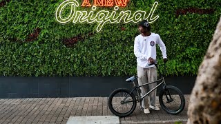 Beginner BMX Rider in the streets of Mzansi🇿🇦 Daily cruise zero [upl. by Kcirdec231]