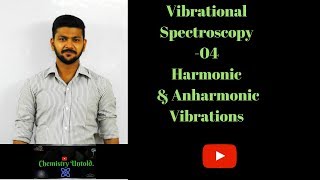 Vibrational Spectroscopy  04  Harmonic amp Anharmonic Vibrations [upl. by Philina391]