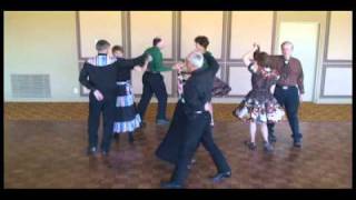 Video Square Dance Lessons  Mainstream Lesson 1C [upl. by Freytag]