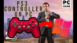 CONNECT PS3 CONTROLLER TO PC IT WORKS [upl. by Tollman]