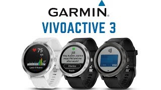 Garmin Vivoactive 3  Tested amp Reviewed [upl. by Leirol]