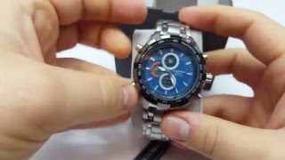 Take A Look At The Globenfeld 9101A Mens Watch Chronos Watches Unboxing Video [upl. by Peale]